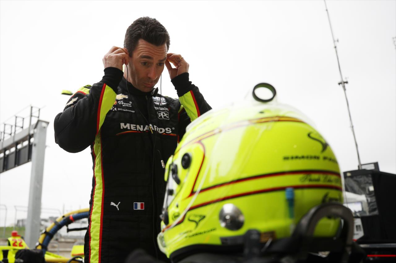 Simon Pagenaud during the Open Test at Circuit of The Americas in Austin, TX -- Photo by: Chris Graythen (Getty Images)